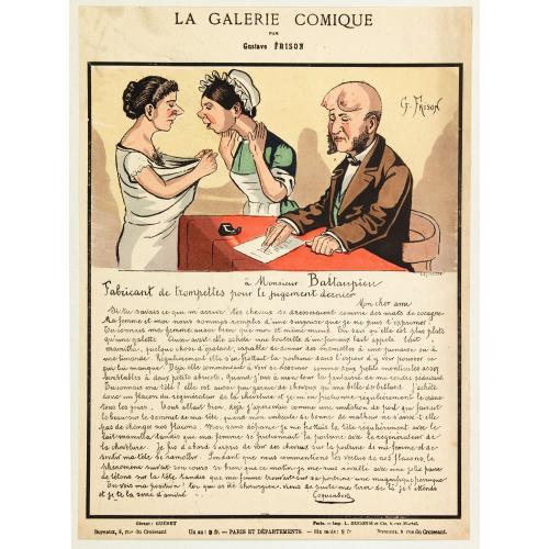 Old map image download for La Galerie Comique.
