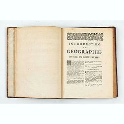 Introduction à la géographie en plusieurs cartes avec leur explication. Par les Srs Sanson Géographes Ordinaires du Roy. Dédiée à Monseigneur Jean Paul Bignon.