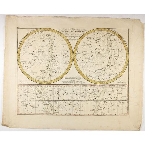 Old map image download for Neue Himelsbechreibung oder Sehrleichte Methode die Sternbilder . . .