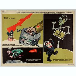 [Anti capitalism Soviet Union propaganda poster]