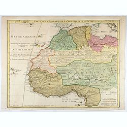 Carte de La Barbarie de La Nigritie et de la Guinée.