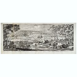 Veüe du Chasteau de Fontainebleau, du costé du Jardin.