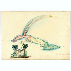 Arribo de Albina Steffanoni a la Isla de CUBA. 1848.
