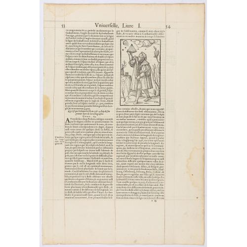 Page from La Cosmographie Universelle . . . (Page 54)
