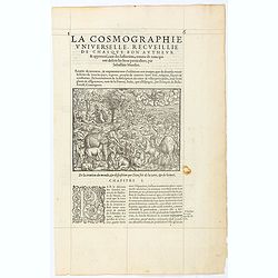 Page from La Cosmographie Universelle . . . (Page 6)