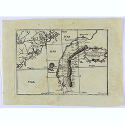 Mapa De la parte de la Isla Formosa sa perteneciente al Emperadotde la China sacado por Ord. De S.M.