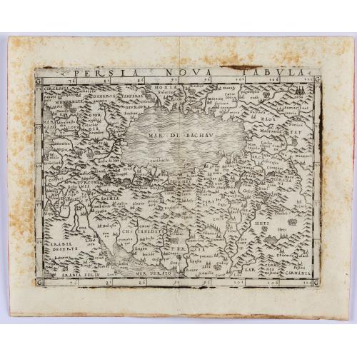 Old map image download for Persia Nova Tabula.
