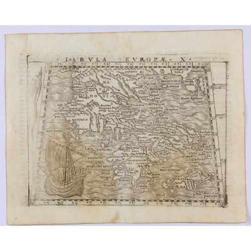 Old map image download for Tabula Europae X.