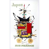 Japan (poster signed by Georges Mathieu)