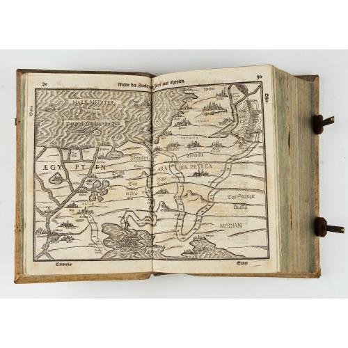 Old map image download for Itinerarium Sacrae Scripturae. Das ist: Ein Reisebuch...