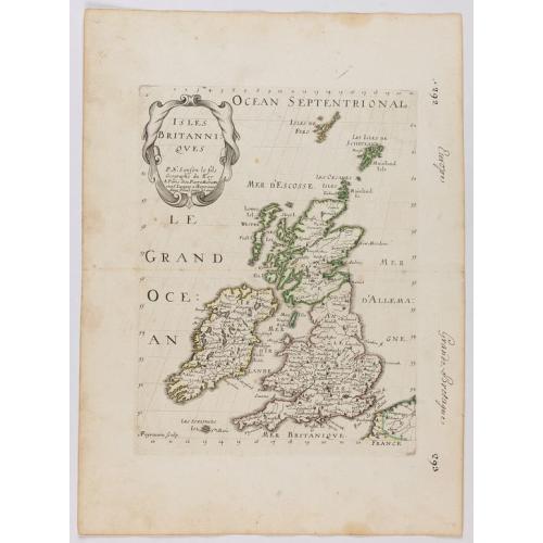Old map image download for Isles Britanniques . . .