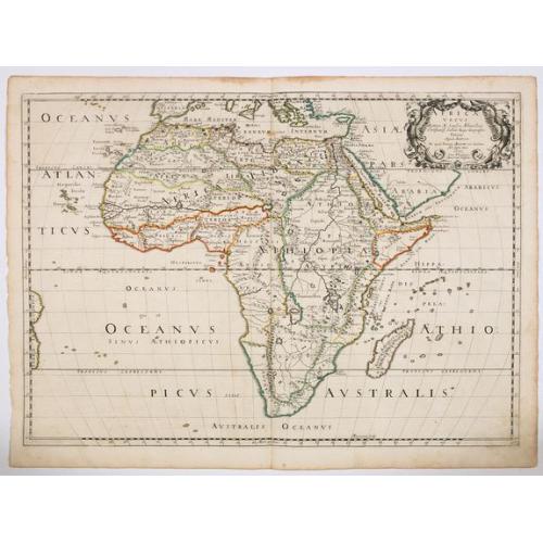 Old map image download for Africa Vectus.