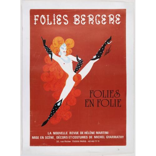 Old map image download for Folies Bergere - Folies en Folie!