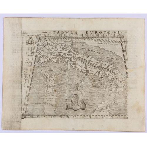 Old map image download for Tabula Europae VI. (Italy, Sardinia and Corsica.)