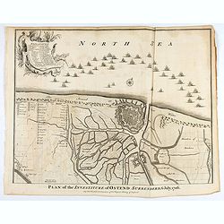 Plan of the Investiture of Ostend Surrenderd, 6 July, 1706