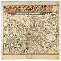 [Map of river Rhine.]