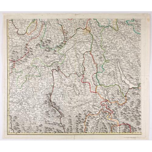 Old map image download for [Map of Switzerland Lucerne canton.]