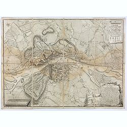 Grundriss der hochfürst. - erzbischöfliche Haupt und Residenz Stadt Salzburg im Jahr 1789 / geometrisch aufgenommen u. gezeichnet von A. F. H. v. Naumann