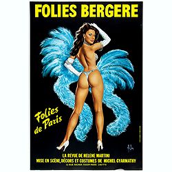 Folies Bergere - Folies de Paris. La revue de Hélène Martin . . .
