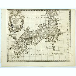 A New And Accurate Map Of The Empire Of Japan, Laid Down from The Memoirs of the Portuguese and Dutch, and particularly from the Jesuit Missionaries.
