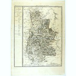 Département de la Drome decreté le 3 février 1790. . .