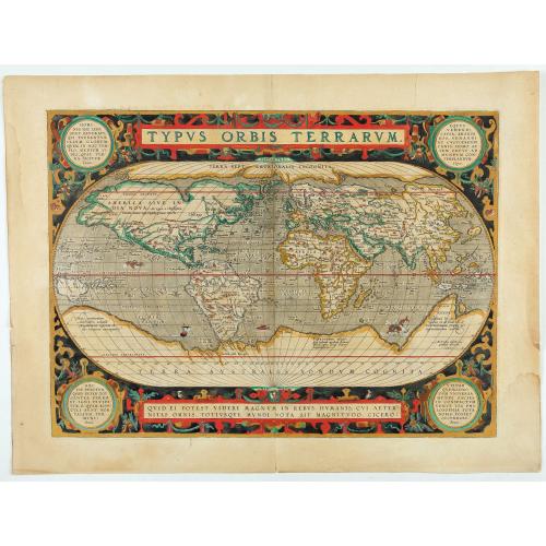 Old map image download for Typus Orbis Terrarum.