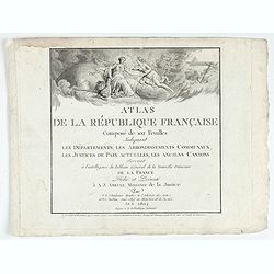 [Title page] Atlas de la République Française. . .