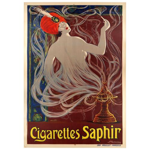 Cigarettes Saphir.