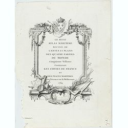 [Title page]  Le Petit Atlas Maritime recueil de cartes et plans. . .