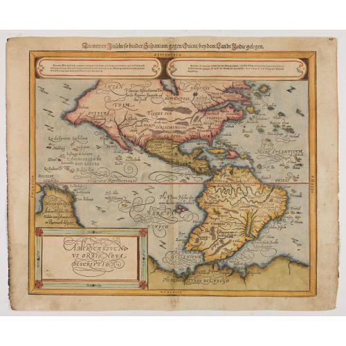 Old map image download for Americae Sive Novi Orbis, Nova Descriptio