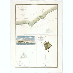 Plan De La Rade De Raheina sur l'Ile Mowi (Iles Sandwich).