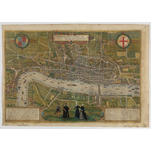 Londinum Feracissimi Angliae Regni Metropolis.