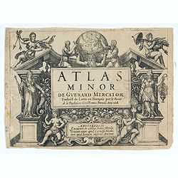 [Title page for] Atlas Minor de Guerard Mercator. . .