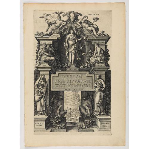 [Title page] Urbium Praecipuarum Totius Mundi. Liber Tertius.