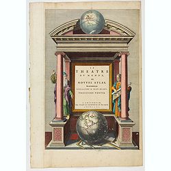 [Title page from ] Le Theatre du Monde ou le nouvel atlas mis en lumière par Guillaume et Jean Blaeu. Troisieme partie.