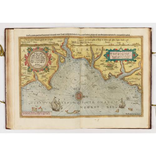 Old map image download for First German text edition of the Spieghel der Zeevaerdt…