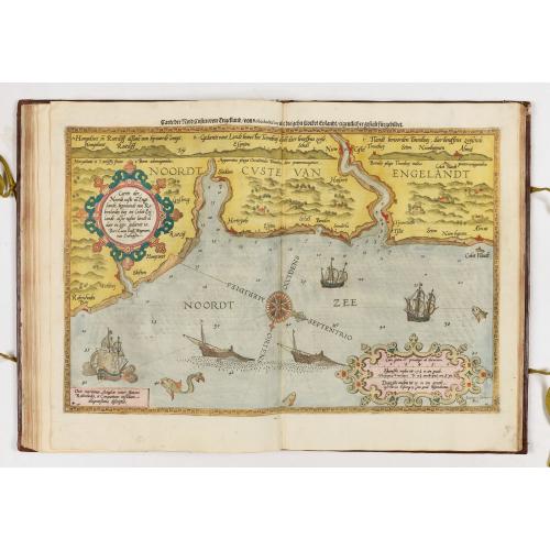 Old map image download for First German text edition of the Spieghel der Zeevaerdt…