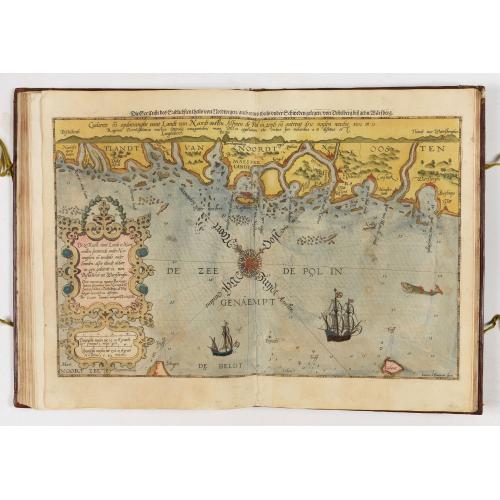 Old map image download for First German text edition of the Spieghel der Zeevaerdt…