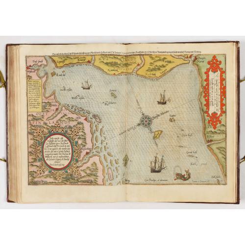 Old map image download for First German text edition of the Spieghel der Zeevaerdt…