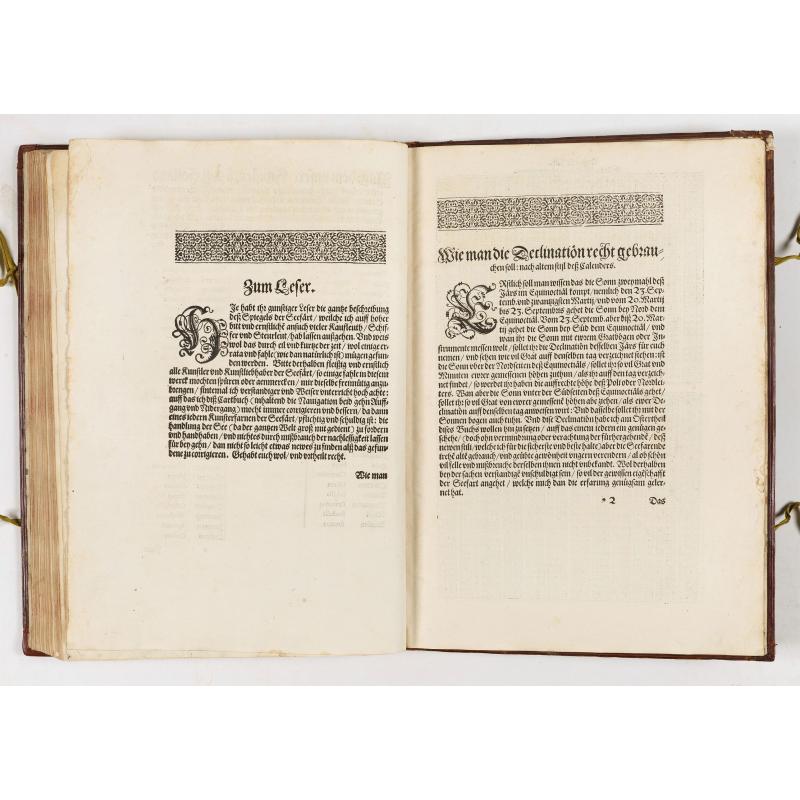 First German text edition of the Spieghel der Zeevaerdt…