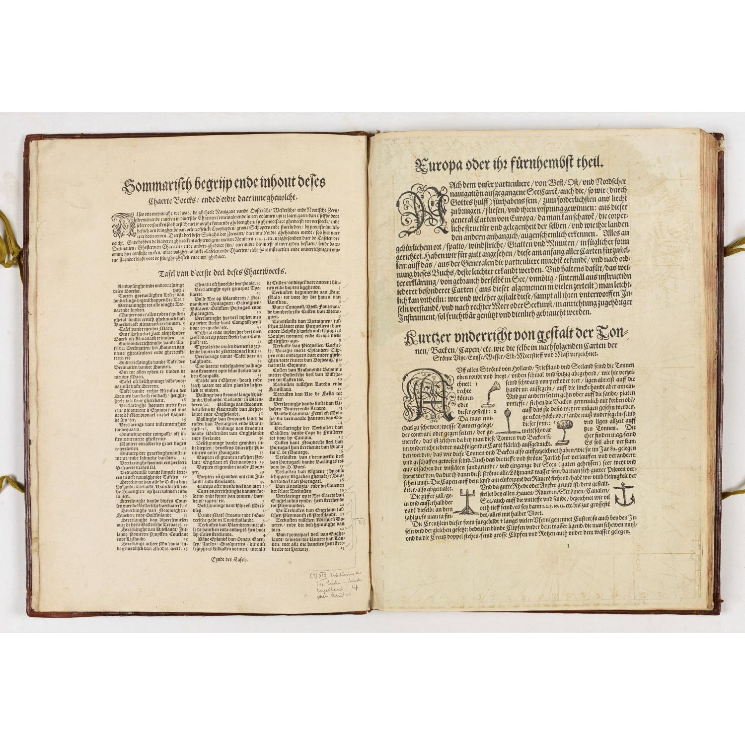 First German text edition of the Spieghel der Zeevaerdt…