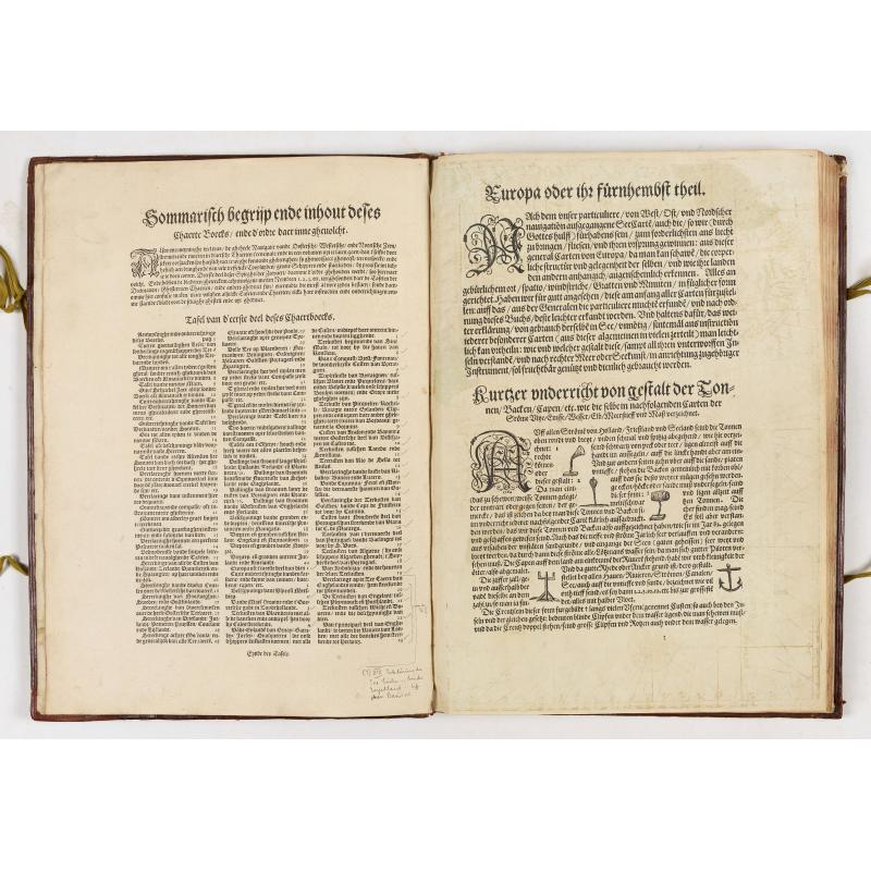 First German text edition of the Spieghel der Zeevaerdt…