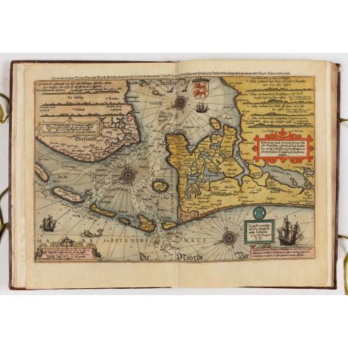 Old map image download for First German text edition of the Spieghel der Zeevaerdt…
