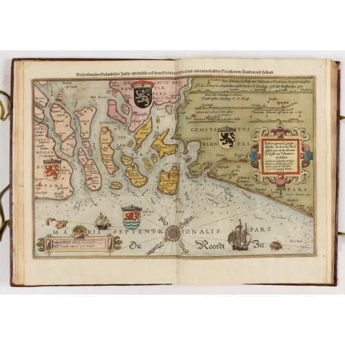 Old map image download for First German text edition of the Spieghel der Zeevaerdt…