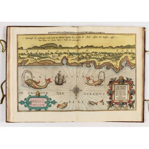 Old map image download for First German text edition of the Spieghel der Zeevaerdt…