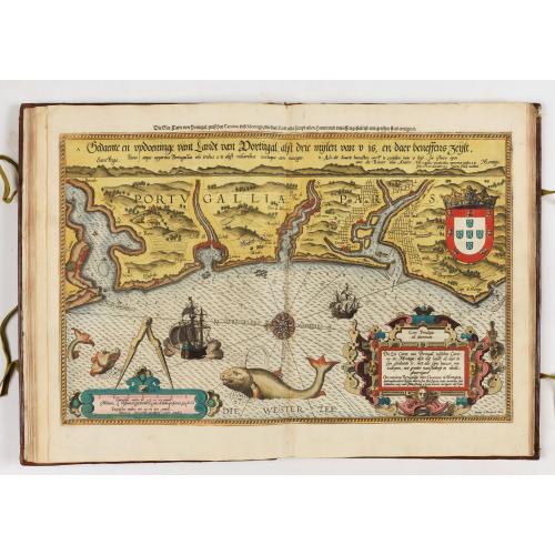 Old map image download for First German text edition of the Spieghel der Zeevaerdt…