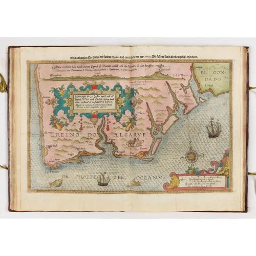 Old map image download for First German text edition of the Spieghel der Zeevaerdt…