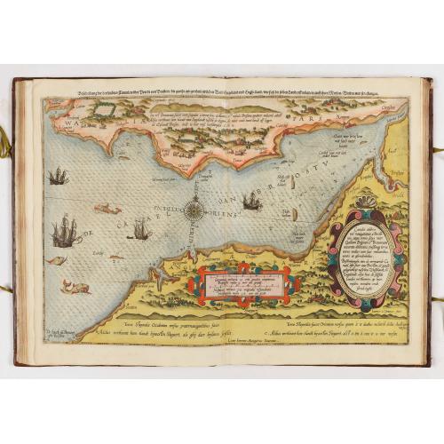 Old map image download for First German text edition of the Spieghel der Zeevaerdt…