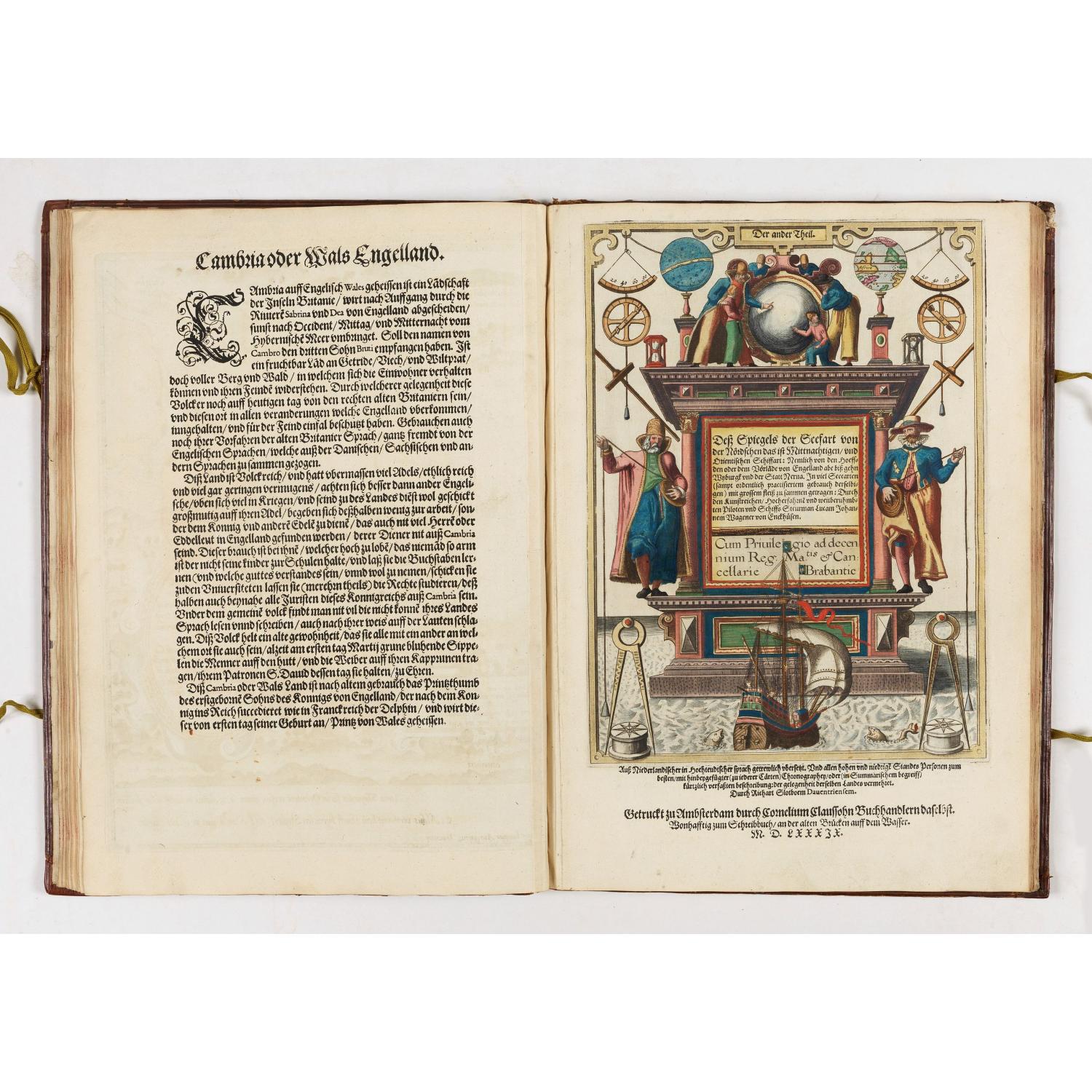 First German text edition of the Spieghel der Zeevaerdt…