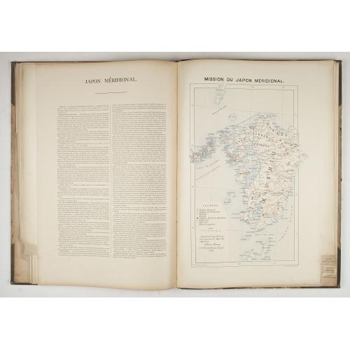 Old map image download for Atlas des Missions de la Société des Missions-Étrangères. . .